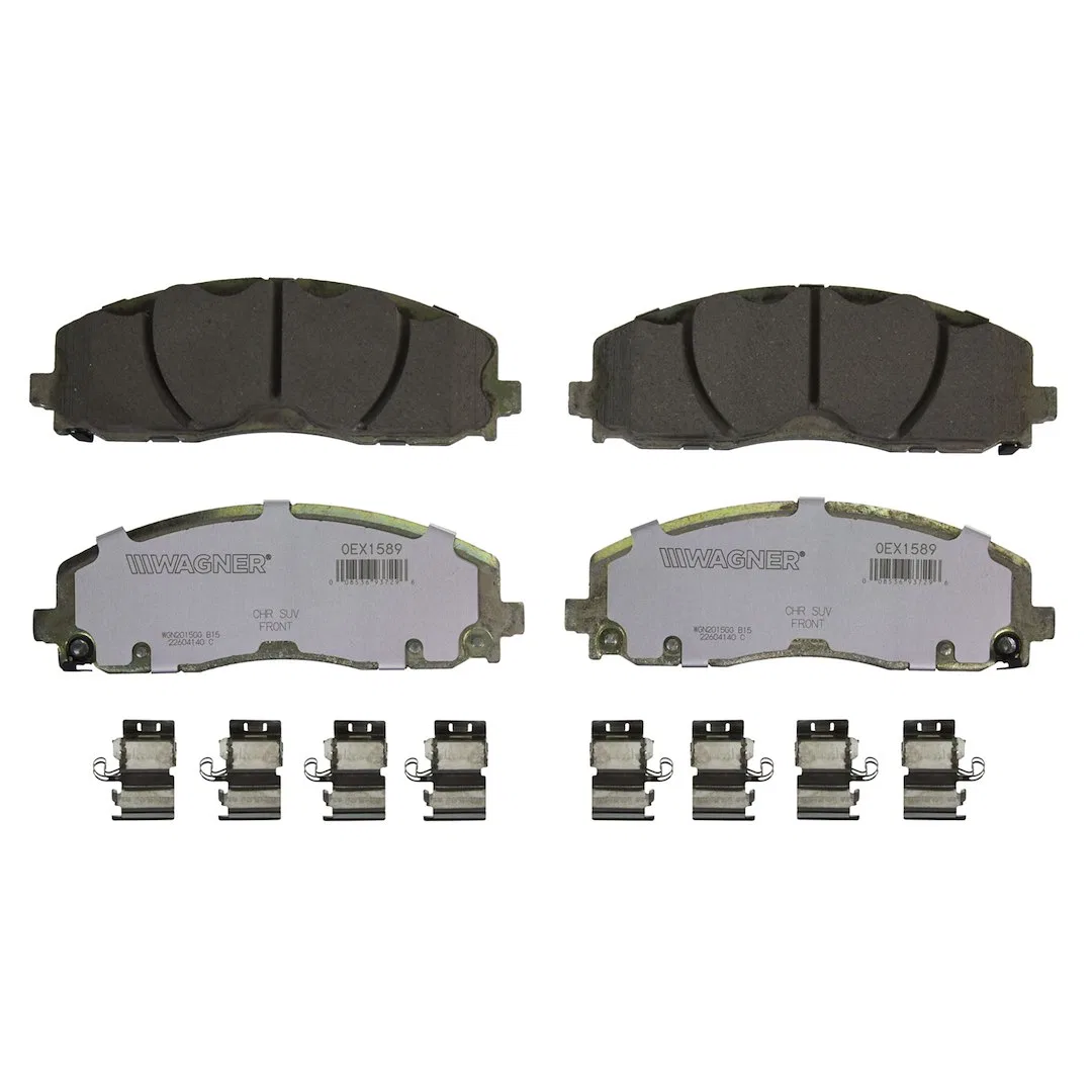 OEX1589 – WAGNER BRAKE Brake Pad, OE Replacement Premium Low-Copper Ceramic